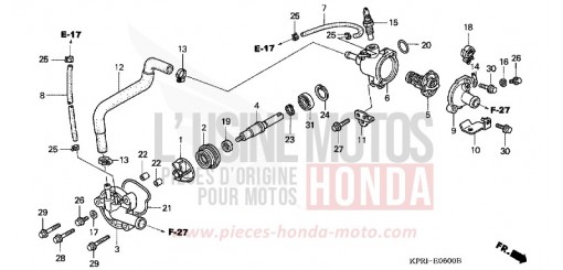 WATER PUMP SH1504 de 2004